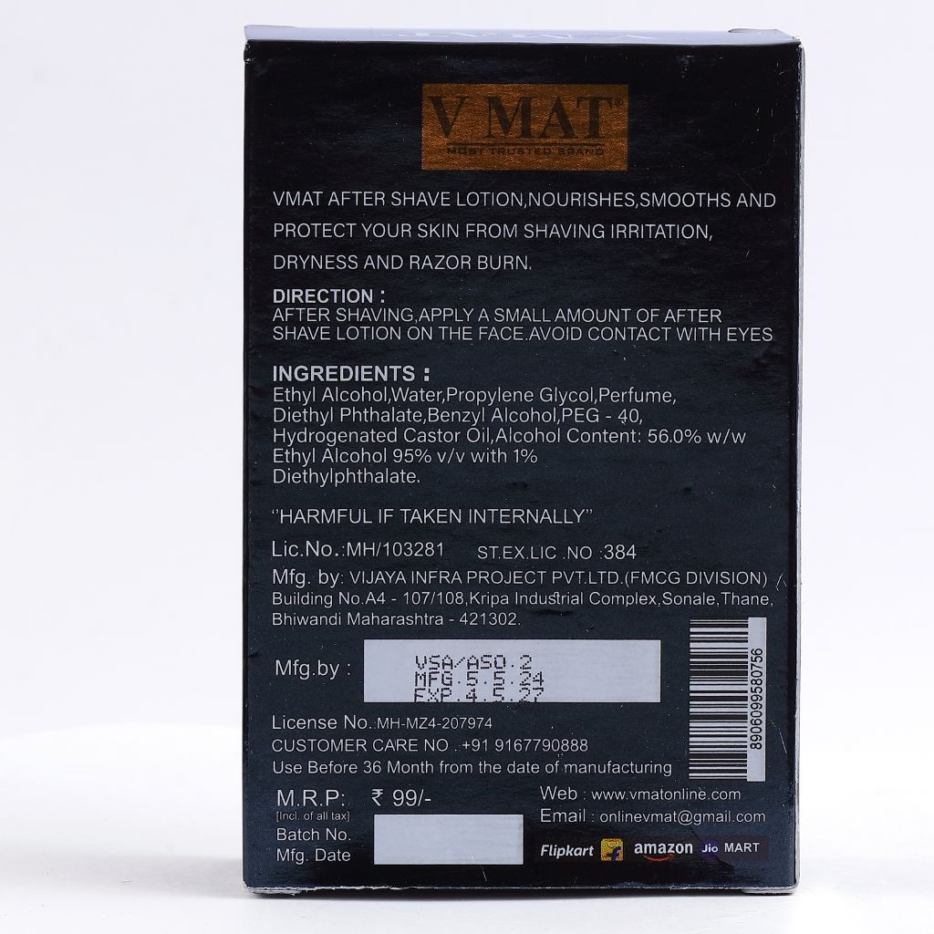 VMAT Premium After Shave Lotion for Men